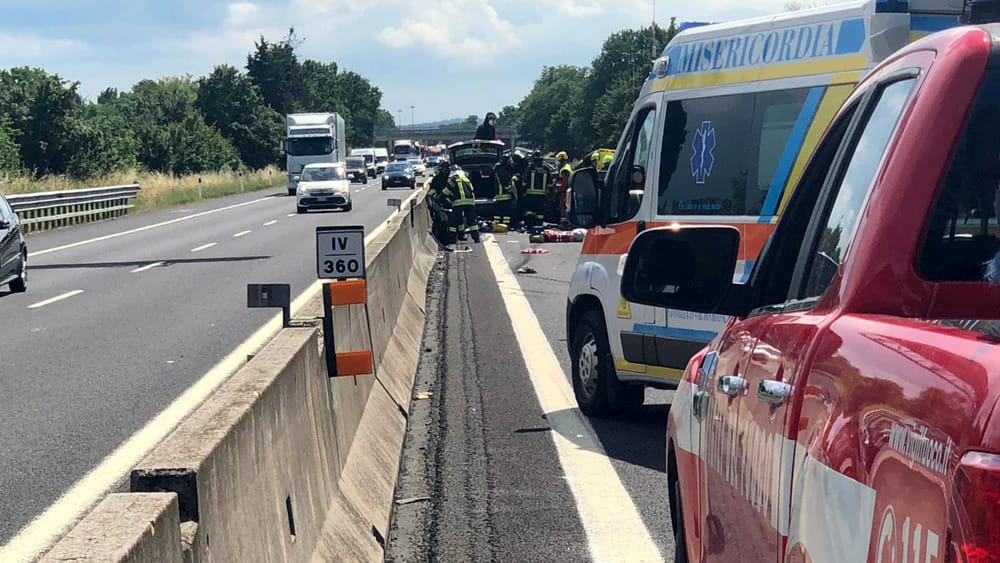 INCIDENTE MORTALE AREZZO