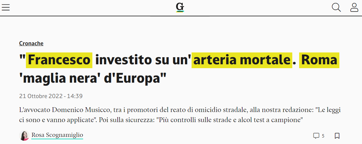 domenico musicco il giornale
